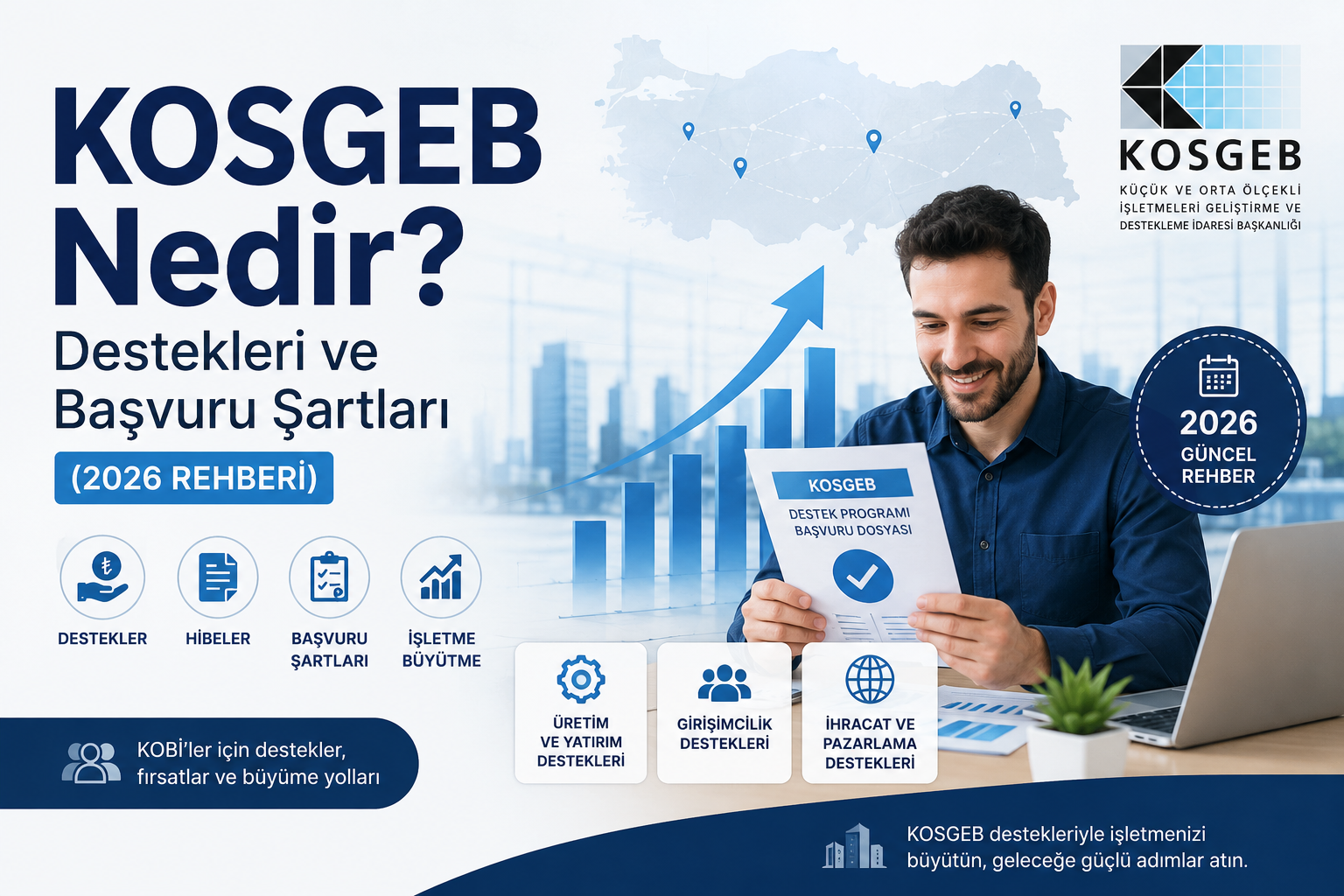 KOSGEB Nedir? Destekleri ve Başvuru Şartları (2026 Rehberi)